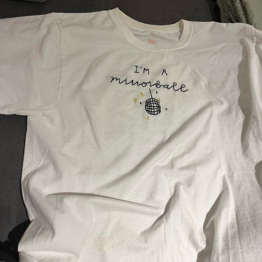handmade taylor swift folklore tee!